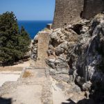 Mandatory Credit: Photo by Emmanuele Contini/NurPhoto/Shutterstock (12183511f)
View of the fortifications of the acropolis (upper city) in Lindos on the island of Rhodes, Greece on June 27, 2021.
Tourism In Greece, Rhodes - 27 Jun 2021