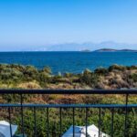 Studio-Sea-View-2-Adults-outdoor-area-pool-and-sea-view-Mirabella-Apartments-Agios-Nikolas-Crete
